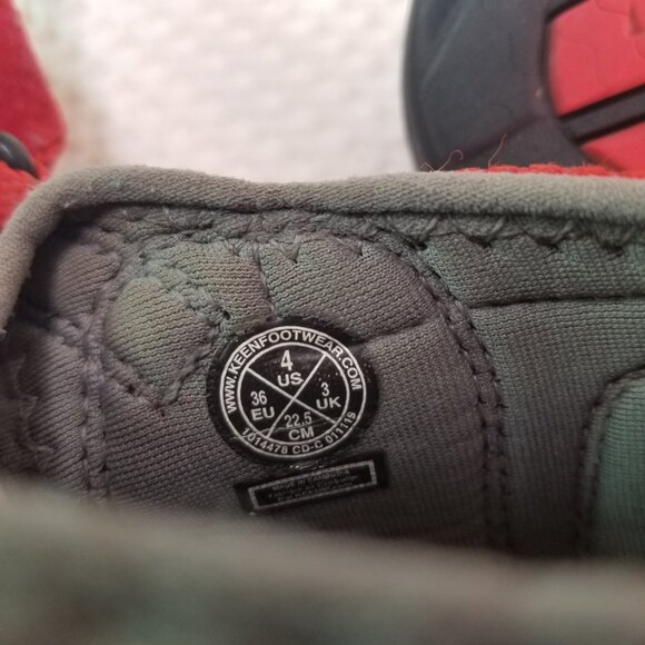Keen Kid's Newport H2 Sandals Red Size 4 - Picture 6 of 7